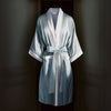 Loose Casual Medium Sleeved V-Neck Bathrobe