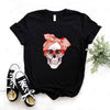 Trendy Skull Design Short-Sleeved T-Shirt