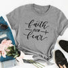 Faith Over Fear Christian T-Shirt