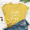 Faith Over Fear Christian T-Shirt