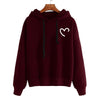 Fleece Hoodie Sweater Top